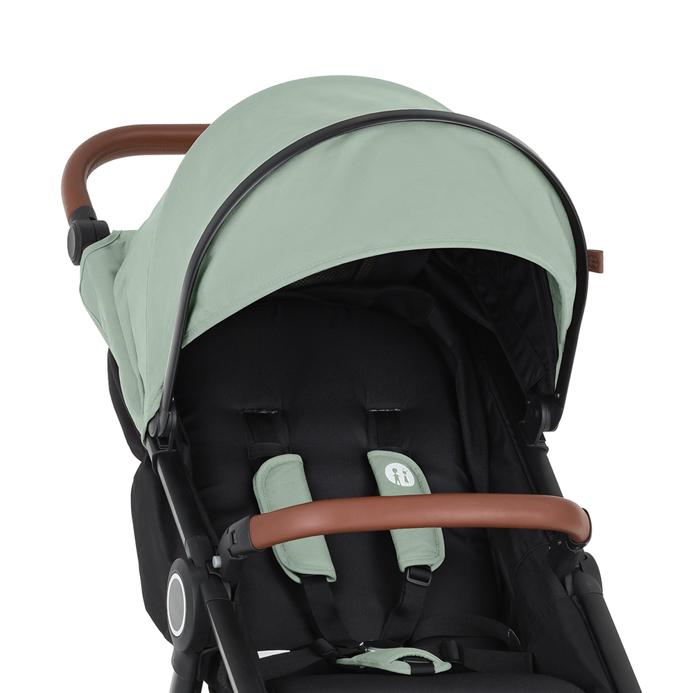 PETITE&MARS Kap voor de Street2 kinderwagen Iron Green