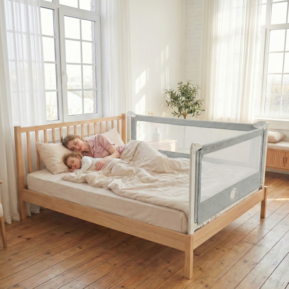 Bedhekje Monkey Mum® Popular - donkergrijs - design