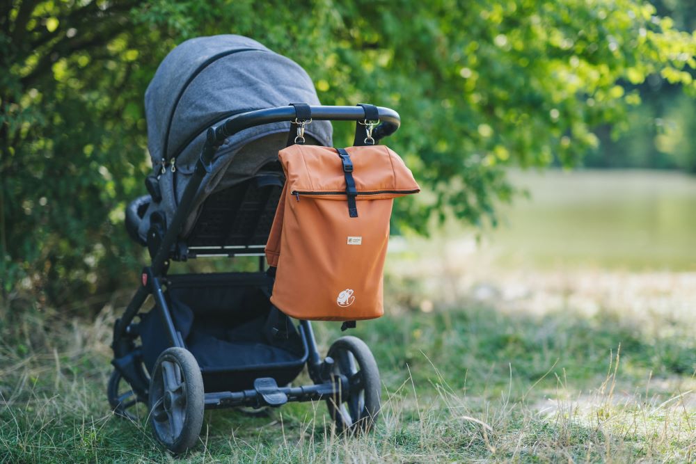 Monkey Mum® Geïntegreerde softshellrugzak voor draagdoek Carrie - Beerenspoor