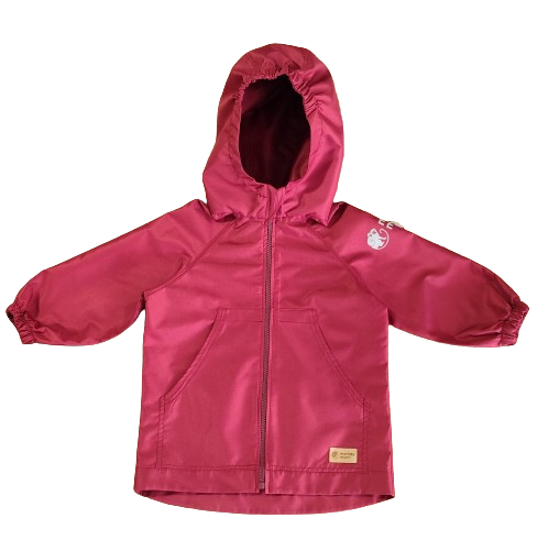 Monkey Mum® Windjack met raglanmouwen - Bordeaux