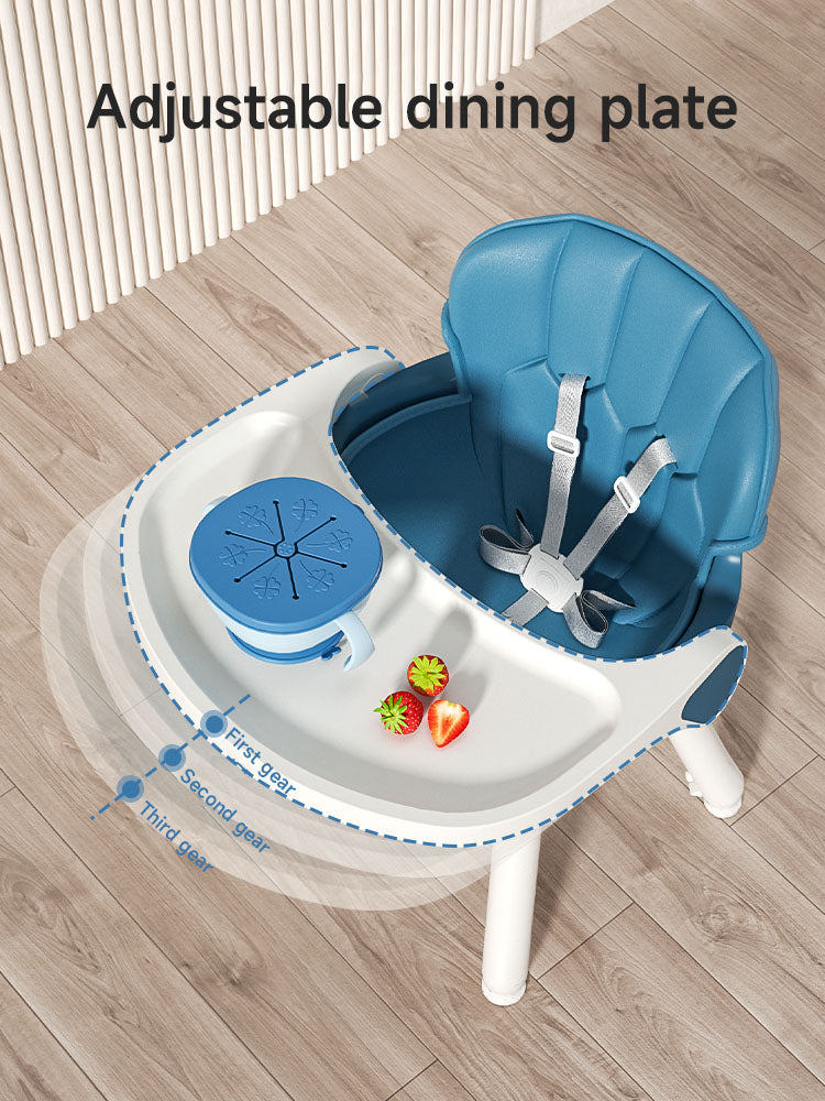 Kinder kinderstoel 2v1 Grow - Blauw