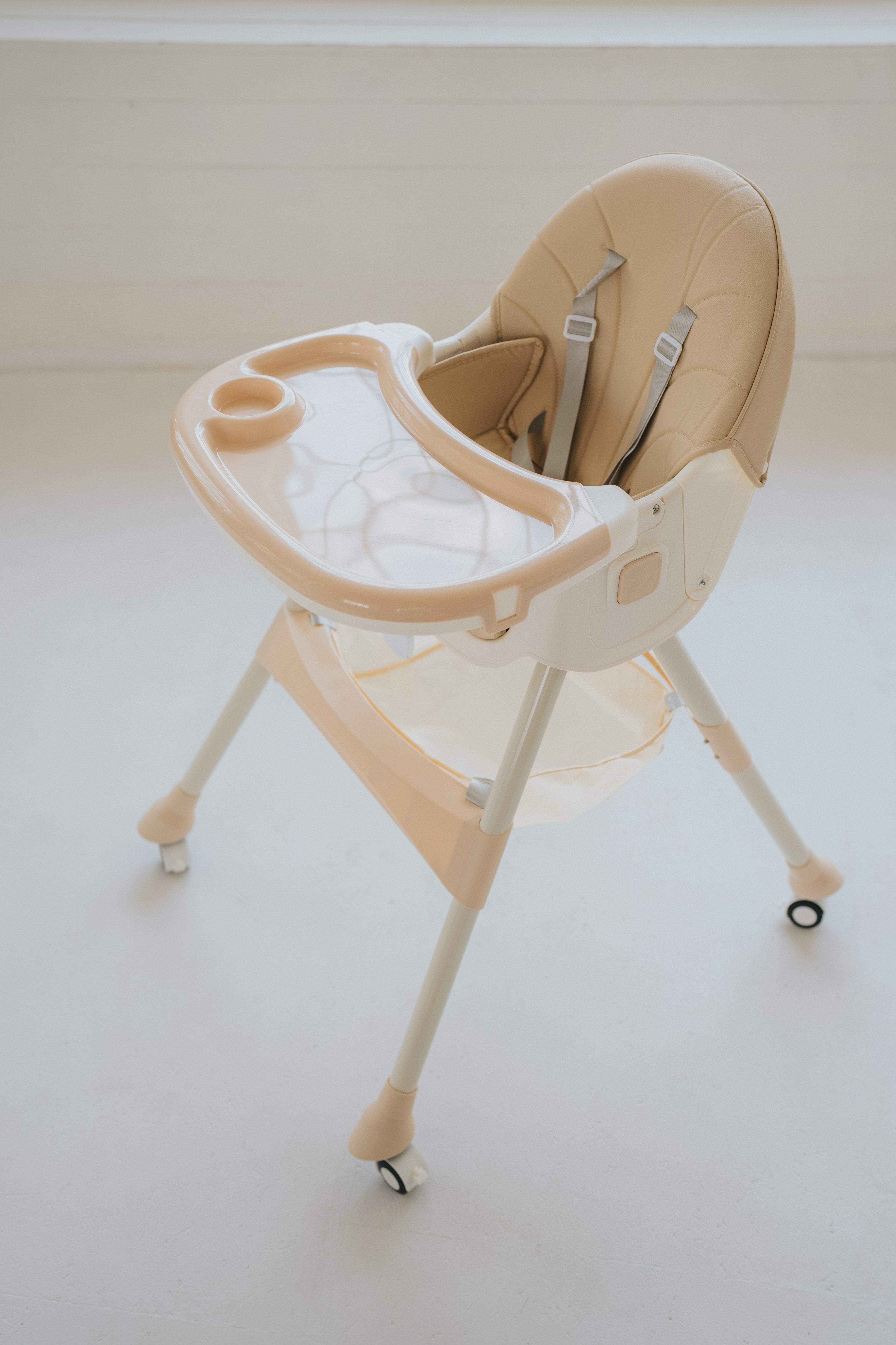Kinder kinderstoel 2v1 Comfort - Roze Ornament - uitgepakt