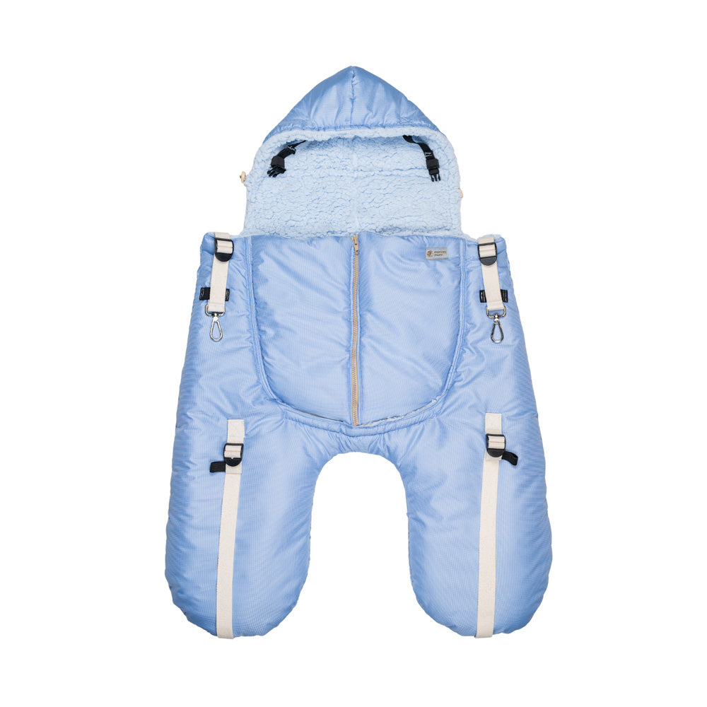 Monkey Mum® Verwarmende tas van raschelmateriaal met teddyfleece voor draagzak of kinderwagen Carrie - Muisje