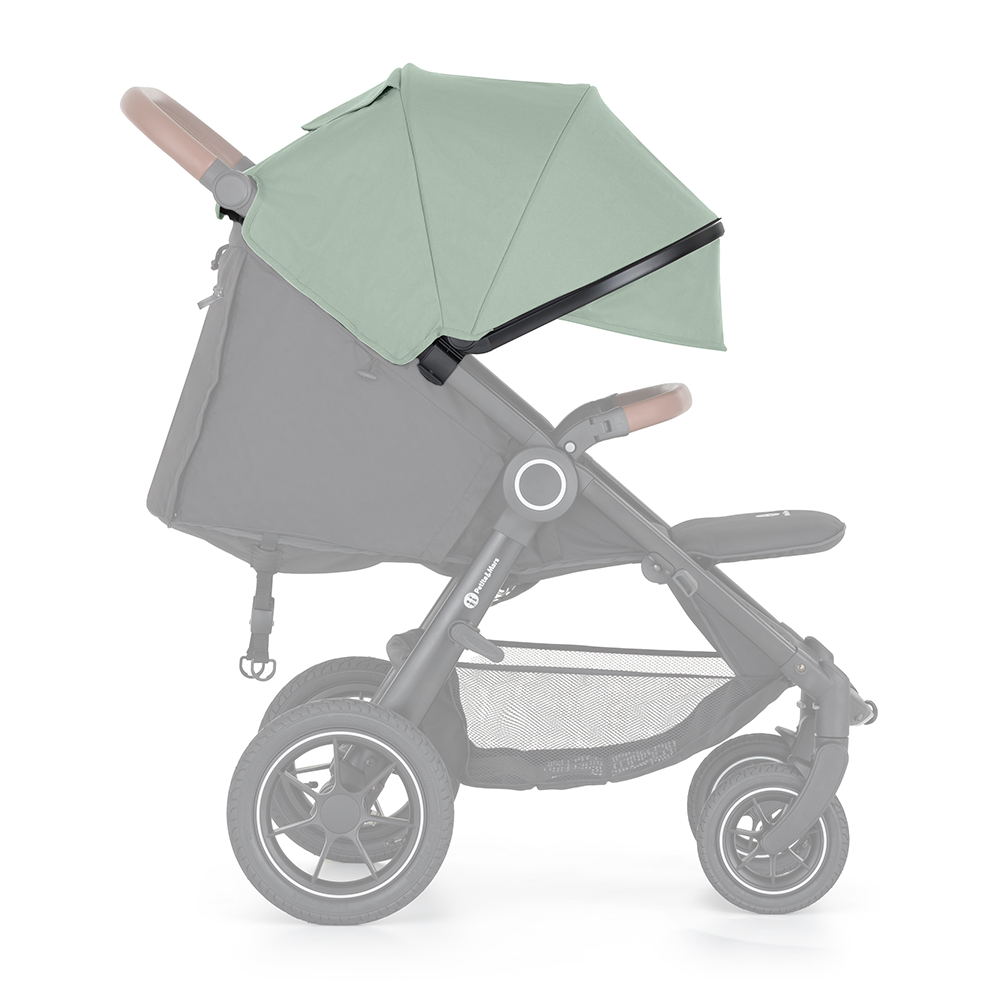 PETITE&MARS Kap voor de Street2 kinderwagen Iron Green